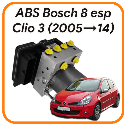 ABS Renault Clio III Bosch 8 ESP (2005-20014)